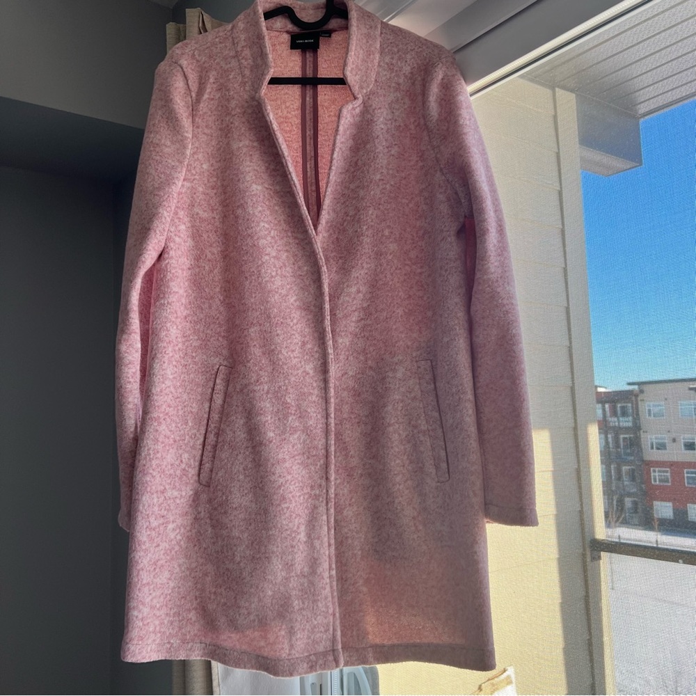 NWOT Vero moda pink coat, jacket, Perfect fit, beautiful color, Small, pink